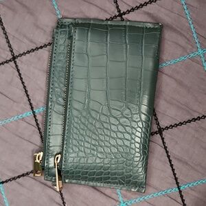 Teal wristlet